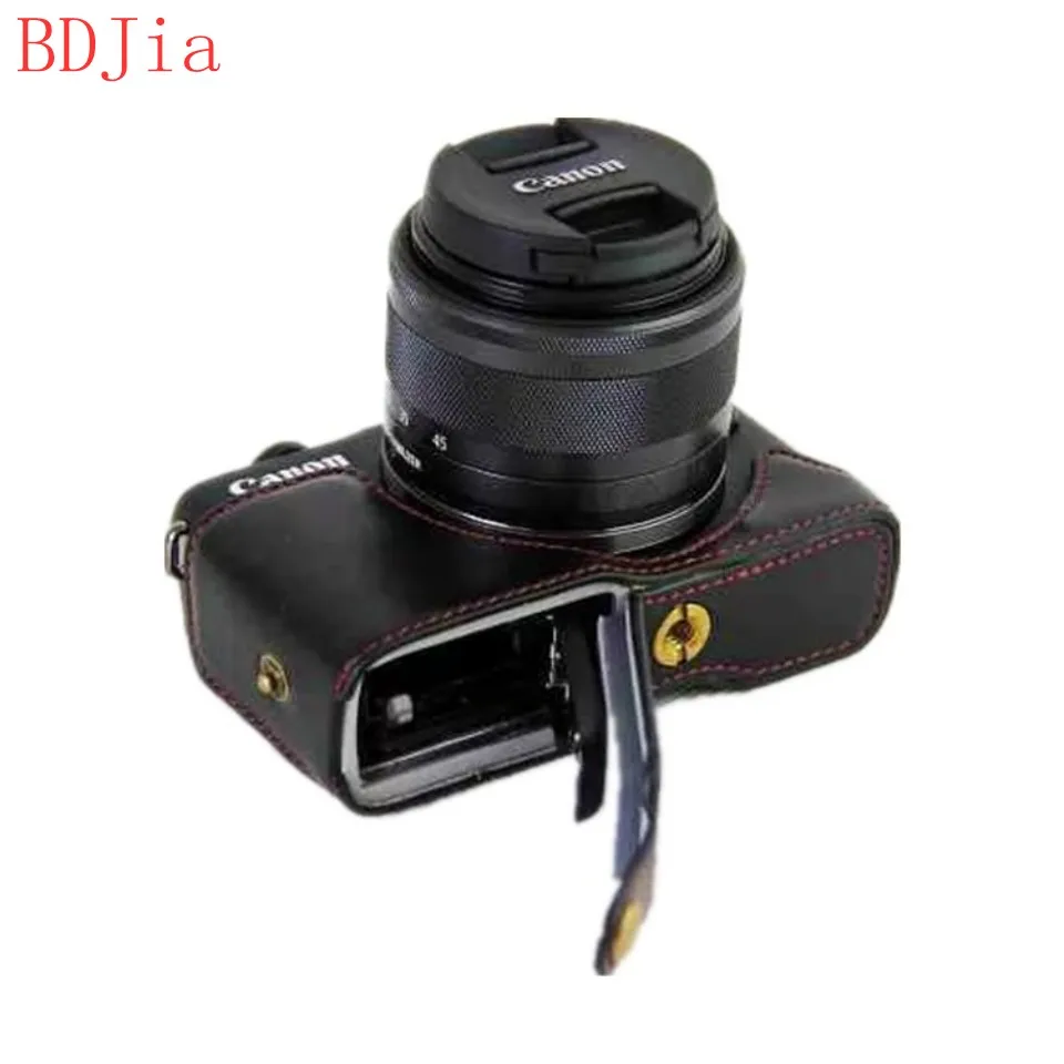 Новый роскошный кожаный чехол для камеры Canon EOS M10 M100 M200 цифровой из искусственной