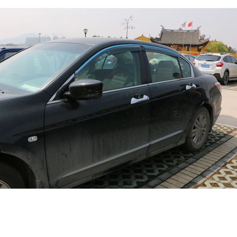 Для Honda accord автомобильный оконный козырек штормовка защита от дождя