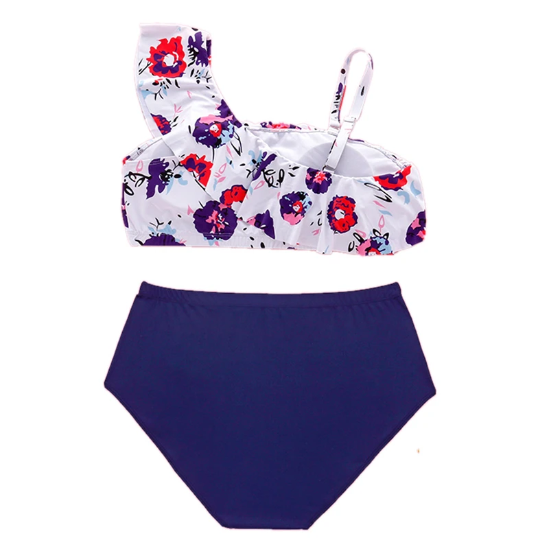 Купальник с высокой талией бикини большого размера купальник для женщин