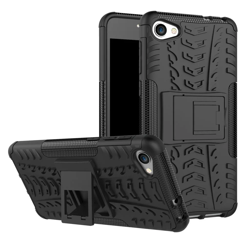 For Alcatel A5 LED 5085 Case Shockproof Armor With Kickstand Dual Layer TPU&ampHard PC Cover 5085D 5085Y @ |