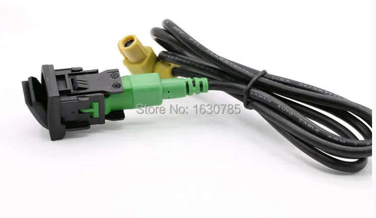 Usb вход адаптер переключатель с переходным кабелем для VW Volkswagen GOLF 6 MK6 JETTA MK5 RCD510 RCD300
