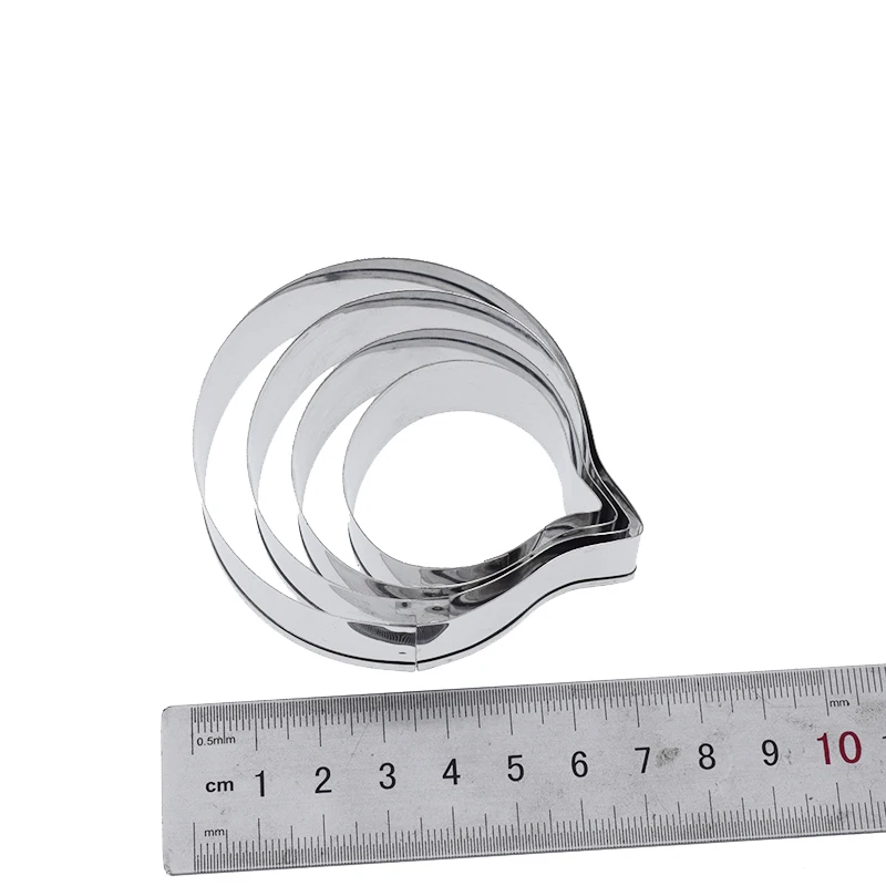 Бугорная форма для резки цветов из нержавеющей стали дизайнерский DIY полимерный