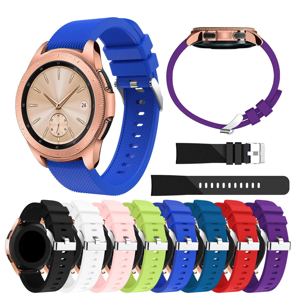 Спортивный ремешок для Samsung Galaxy Watch 42 мм Gear Sport S2 huami amazfit Bip часов|Ремешки часов| |