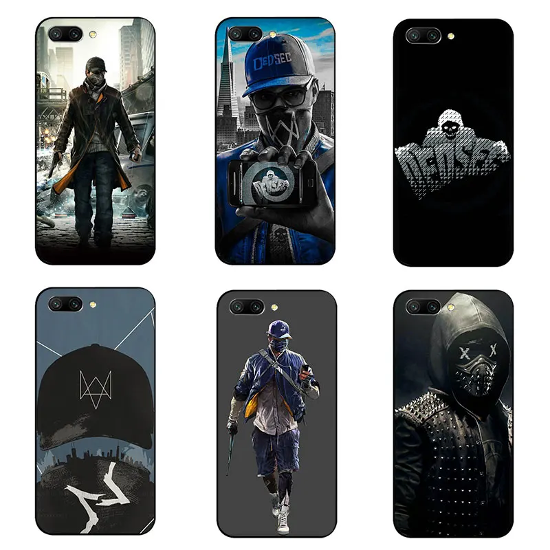 Watch Dogs ТПУ чехол для huawei Honor 10 8 9 Lite 6A 7A Pro 7c 7x 8c 8x Nova 3 3i Y5 Y9 Y6 Y7 Prime