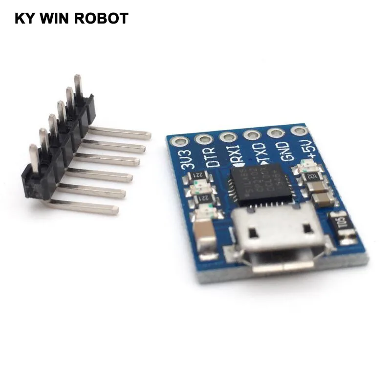 CJMCU CP2102 MICRO USB к UART TTL модуль 6 контактный последовательный преобразователь STC