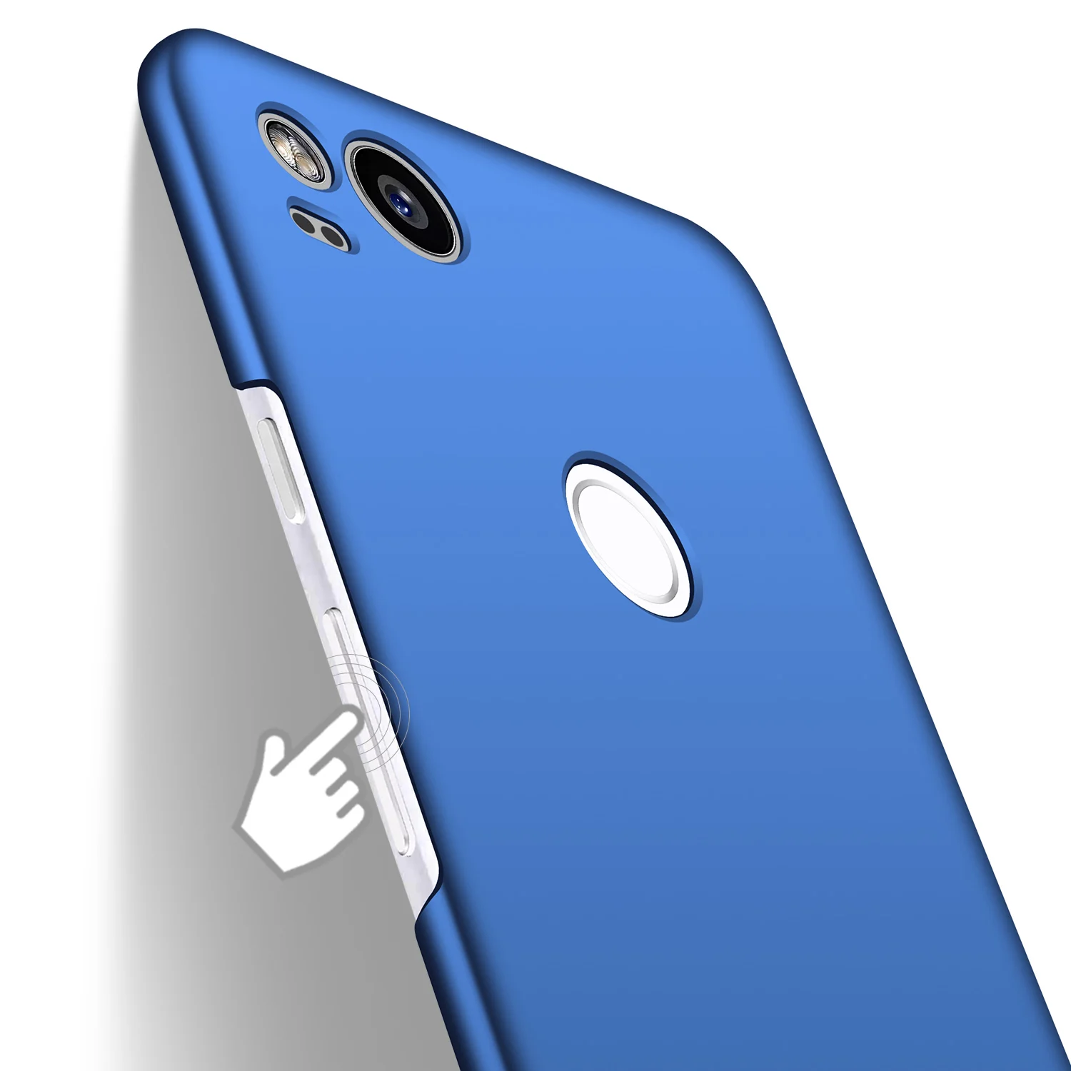 Для Google Pixel 2 2XL Футляр PC тонкий Coque матовая кожа Защитная крышка Чехлы для Google Pixel 2 XL полное покрытие shell