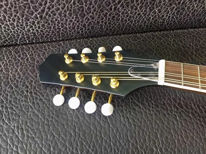 Музыкальный инструмент Paulowni Sunburst с 8 струнами и жестким электрическим