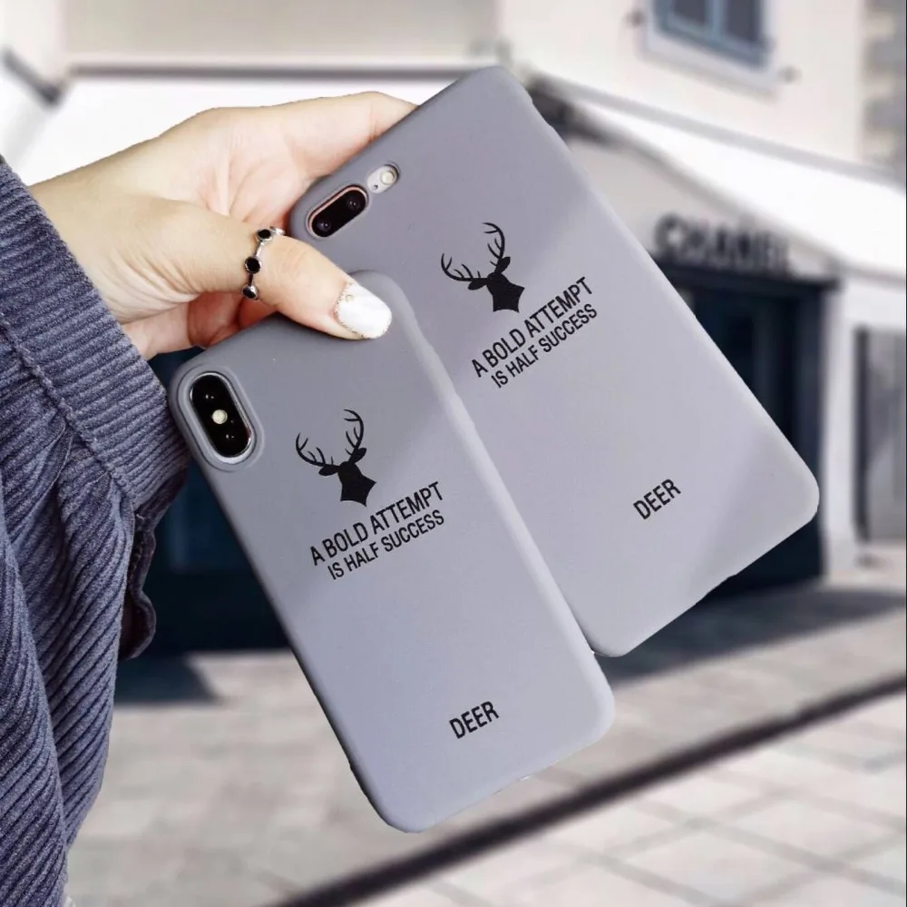Ультратонкий матовый чехол для телефона ярких цветов iPhone X XR XS MAX модная задняя