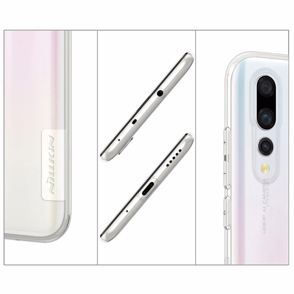 Чехол для Huawei Nova 4/Nova 3 NILLKIN Ультра тонкий прозрачный натуральный ТПУ мягкий чехол 4