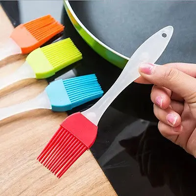 1X Silicone Cleaner Brush kitchen wash tool Bread Pastry Tool Oil Basting Color sent by random | Дом и сад