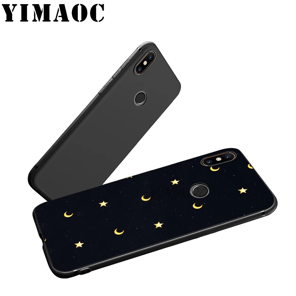YIMAOC Rainbow Moon Soft Silicone Case for Xiaomi Redmi Note 9 Mi 8 Se 7 6 6A A1 A2 4X 4A 5A 5 MAX 3 MiA1 |