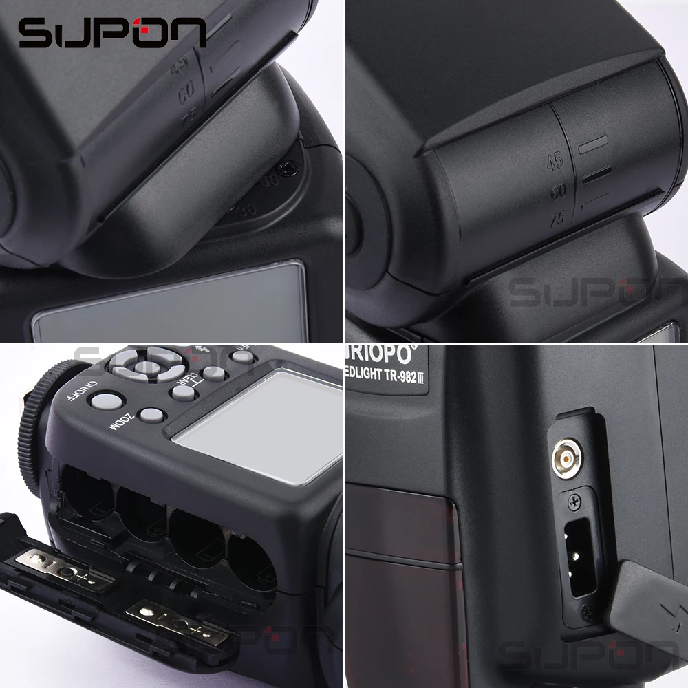 TRIOPO TR 982N III камера Вспышка Speedlite lcd i ttl 2 4G беспроводной + подарок TX G4 4 триггер для Nik *