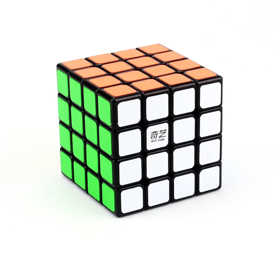 QIYI 4x4x4 Magic кубики Рубика ПВХ наклейки Профессиональный головоломка Cubo Magico