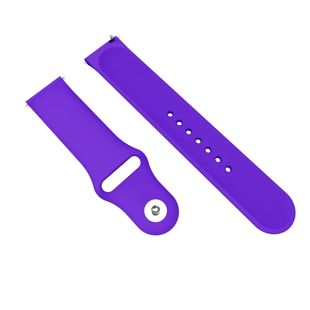 Спортивный ремешок мягкий силиконовый ремень сменный Браслет для умных часов