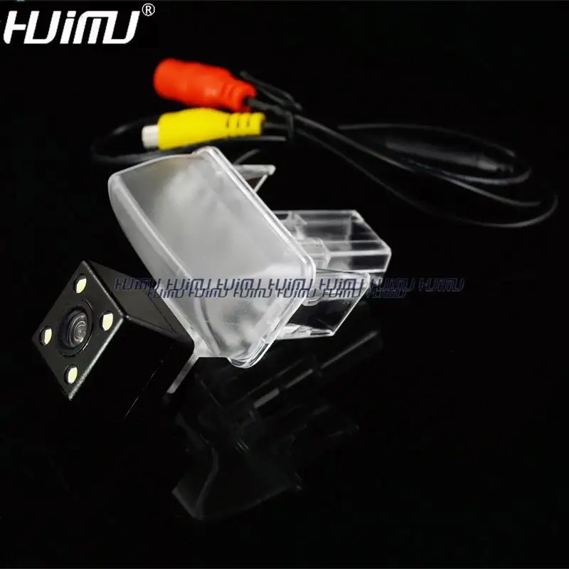 wire LEDS CCD camera CCD камера для автомобиля для Защитные чехлы для сидений, сшитые специально для Toyota Corolla- Левин YARiS L Vios Verso Camry Highlander-16 парковочная камера HD ночное видение - Название цвета: wire LEDS CCD camera