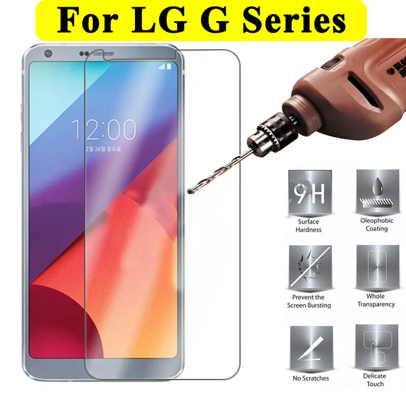 Для LG G7 Защита экрана для G6 Премиум Закаленное стекло G2 G3 G4 G5 G 2 3 4 5 6 7 Защитная