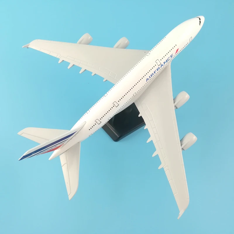 Модель самолета из металлического сплава AIR FRANCE A380 20 см | Игрушки и хобби
