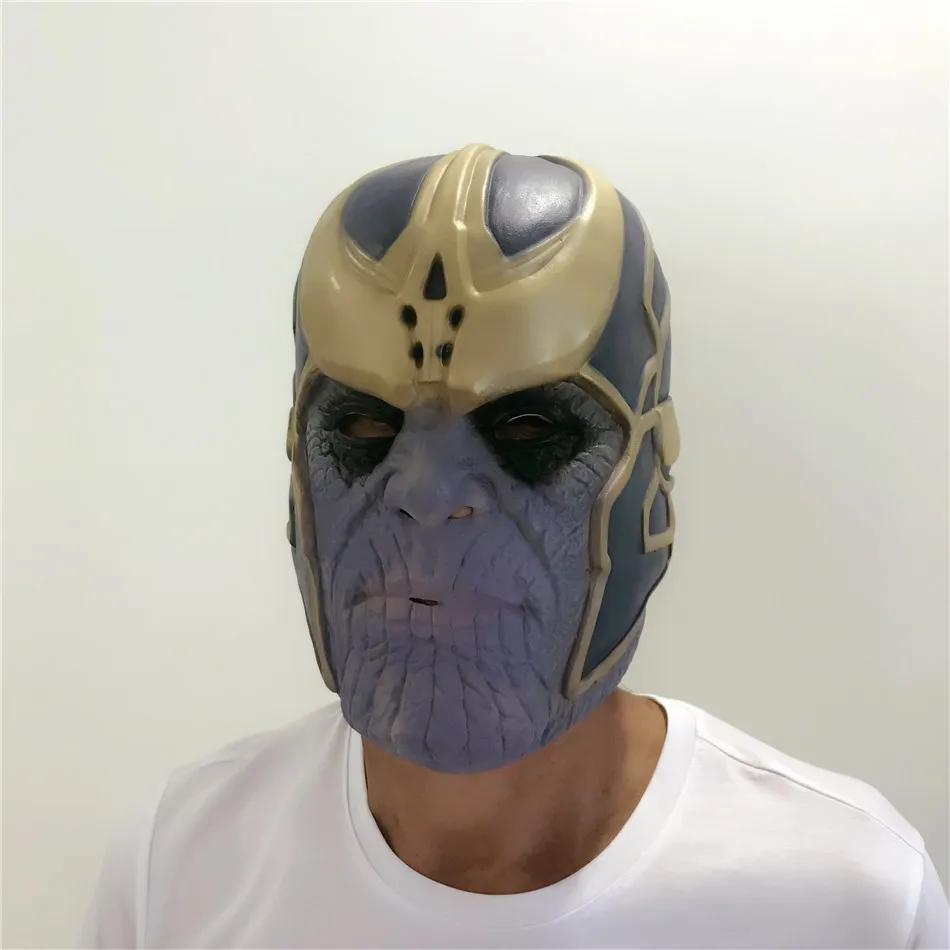 Only Mask Marvel Мстители Бесконечность ВОЙНЫ ЖЕЛЕЗНЫЙ ЧЕЛОВЕК перчатка Led супергерой Железный человек Тони Старк перчатки фигурка Коллекционная модель Косплей Костюм игрушка - Цвет: Only Mask