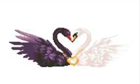 Бриллиантовая вышивка Фэнтези Лебеди любовник озеро цветы 5d алмазная крестиком