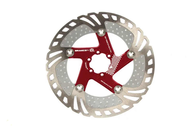 Тормозной диск для горного велосипеда BRAKCO Mtb / DH 160/180/203 мм плавающий быстрого