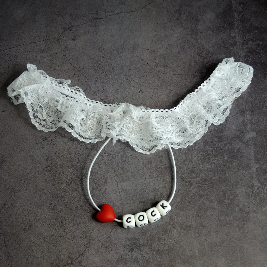 Белые трусики-стринги с надписью «queen of spades», «LOVE BBC», «Couple», «Couple cuckine», «cuckold lifety», «G string», один размер, короткие сексуальные P015