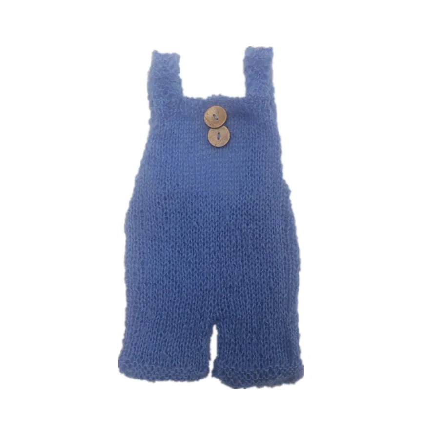 neonatal beauty mom suspenders hand-woven wool boy girl soft mohair suit |