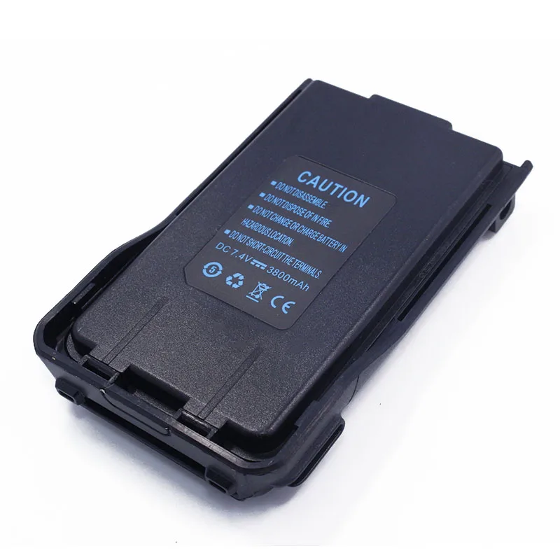 Оригинальный аккумулятор большой емкости BAOFENG BF UVB3 PLus 7 4 В 3800 мАч для рации Baofeng Plus