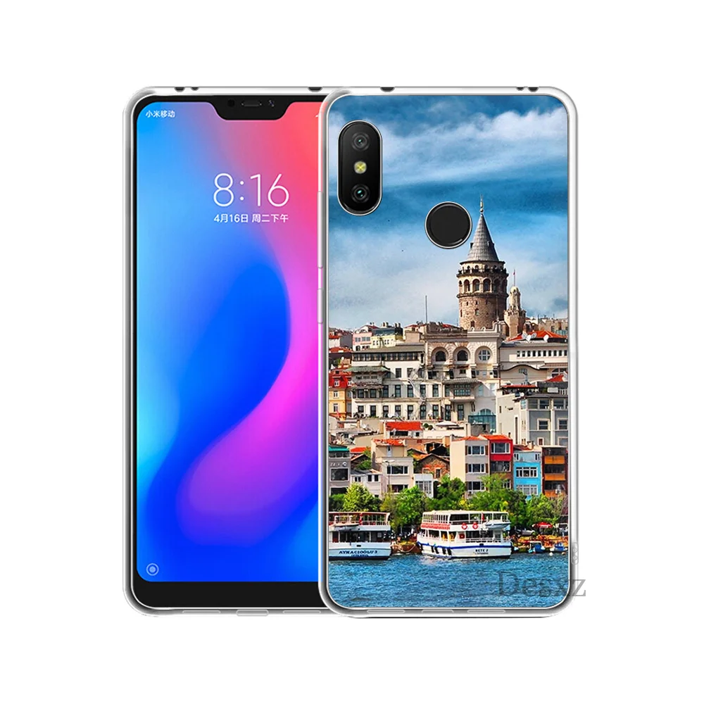 Чехол для телефона Турция Стамбул Sceneary Building Redmi Note 3 4 4X5 5A 6 Pro Prime