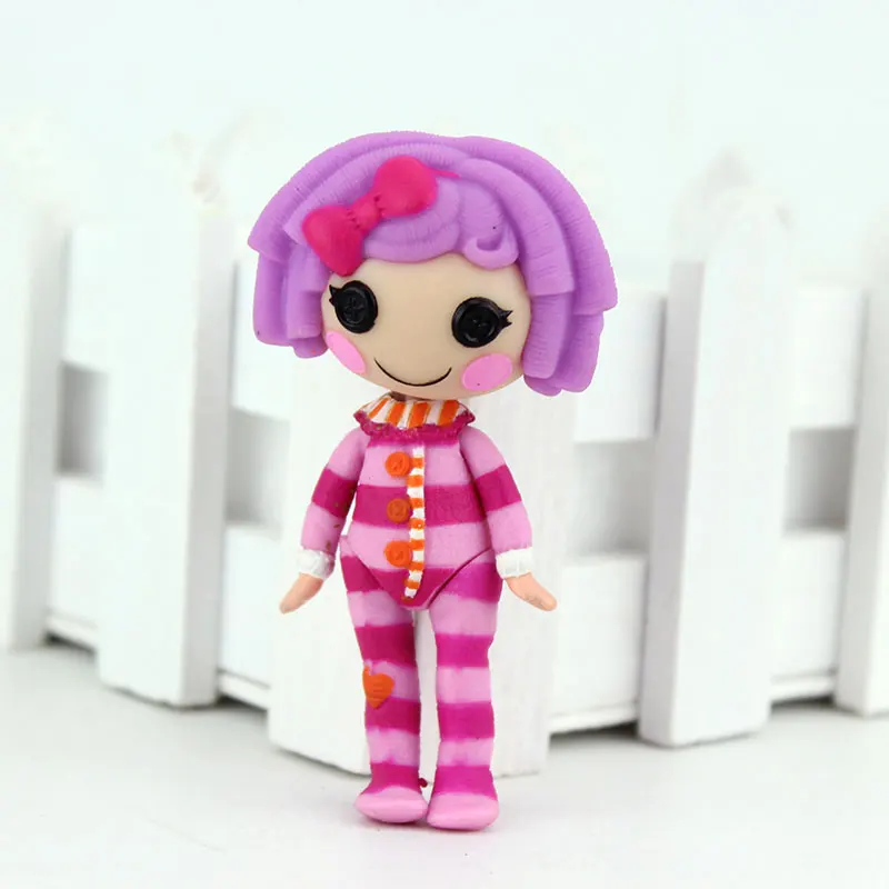 1 шт. 3 дюйма оригинальные MGA куклы Lalaloopsy Мини Куклы для девочек игрушка игровой домик каждый уникальный