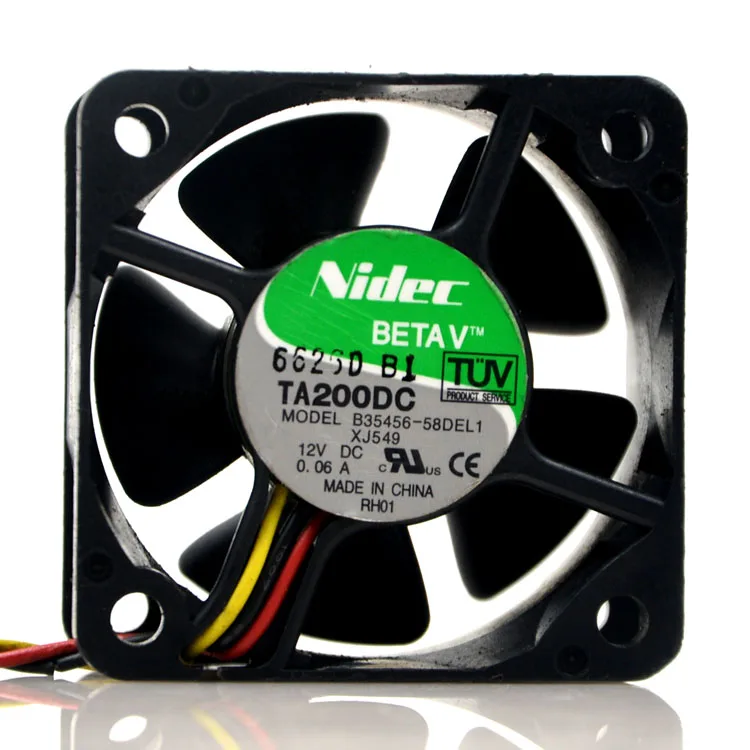 Новый оригинальный B35456-58DEL1 5028 12V 0.06A 5 см/см ультра-тихий вентилятор охлаждения |