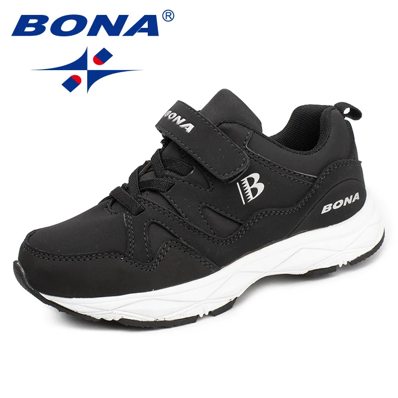 

BONA New Arrival Classics Style Children Casual Shoes Hook & Loop Boys Loafers Synthetic Girls Flats Comfortable Free Shipping