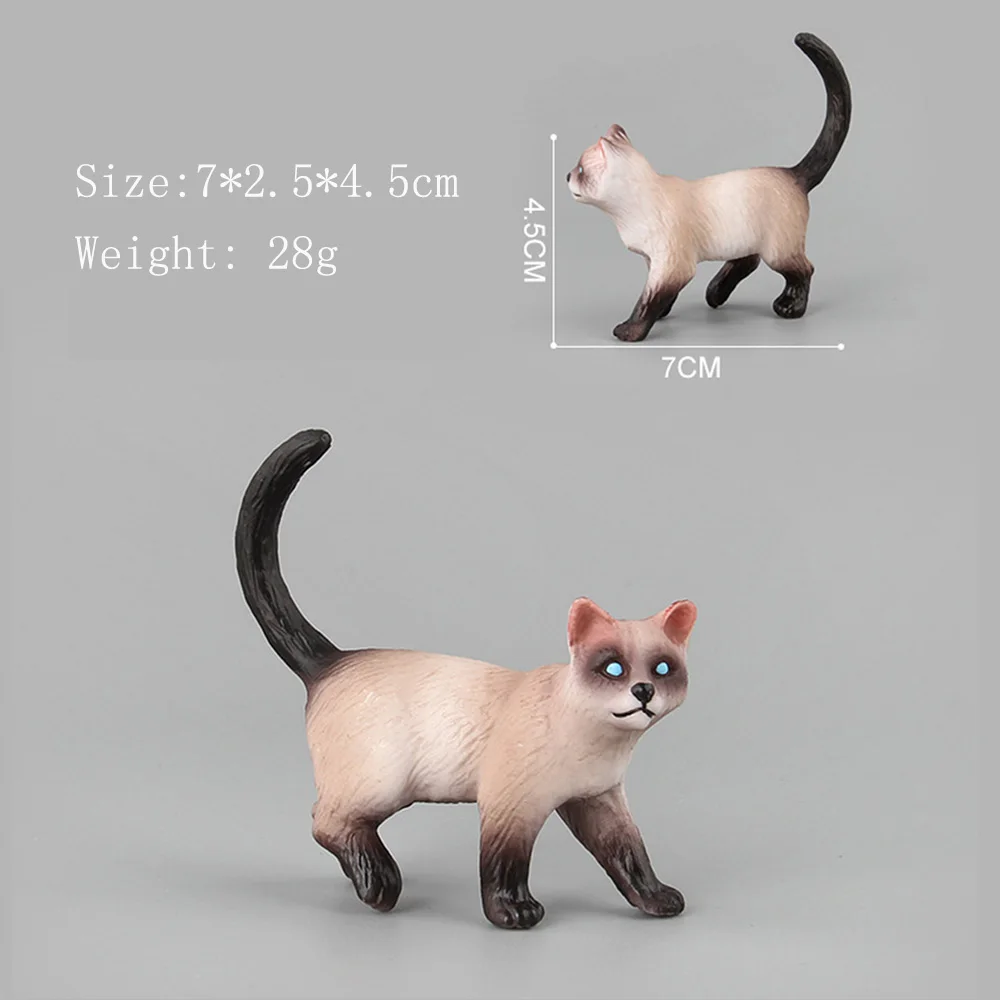 Игрушки для кошек, детские игрушки для питомцев, фигурки животных, пластиковые фигурки, забавная игрушка, подарок, кукла, домашний декор, фигурка для кошек - Цвет: 88