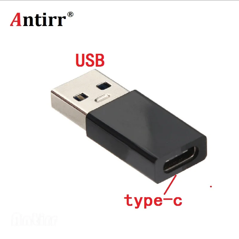 Переходник USB 3 0 Type A папа 1 C мама адаптер преобразователь прочные Позолоченные