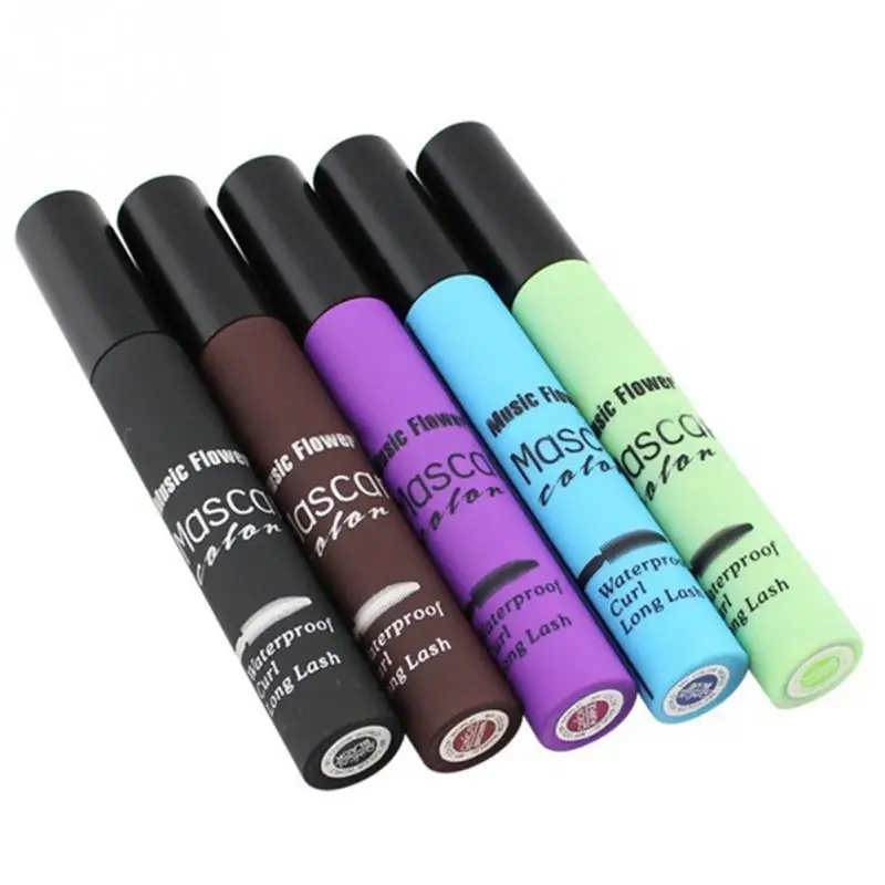 Профессиональная косметическая цветная тушь для глаз Водостойкая ресниц