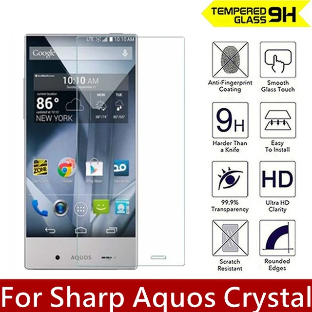 Закаленное стекло 9H для Sharp Aquos прозрачная защитная пленка экрана