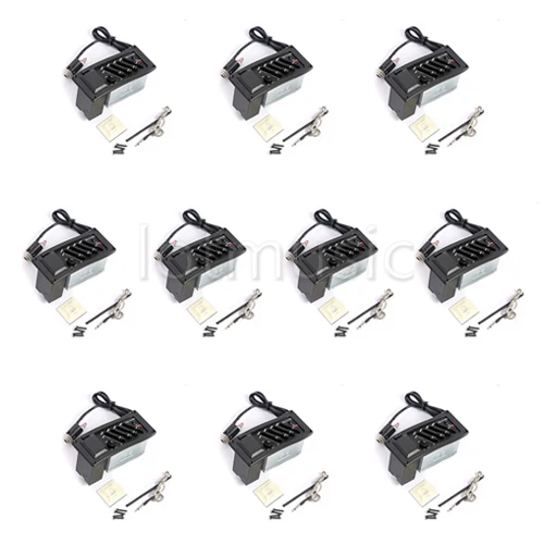 10 комплектов акустическая гитара EQ 7545R пьезо пикап новая система