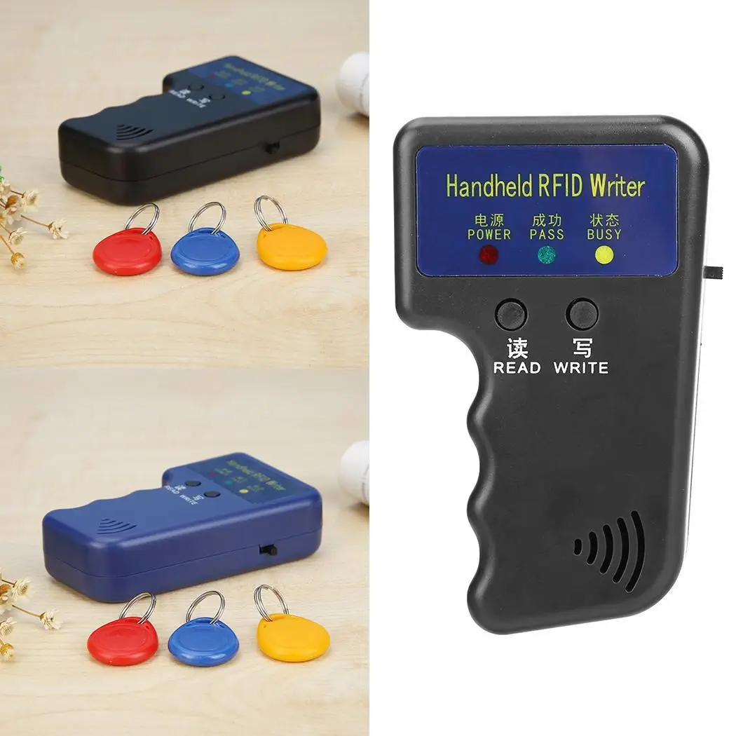 Горячая продажа брелок ручной устройство записи RFID считыватель 125 кГц карта