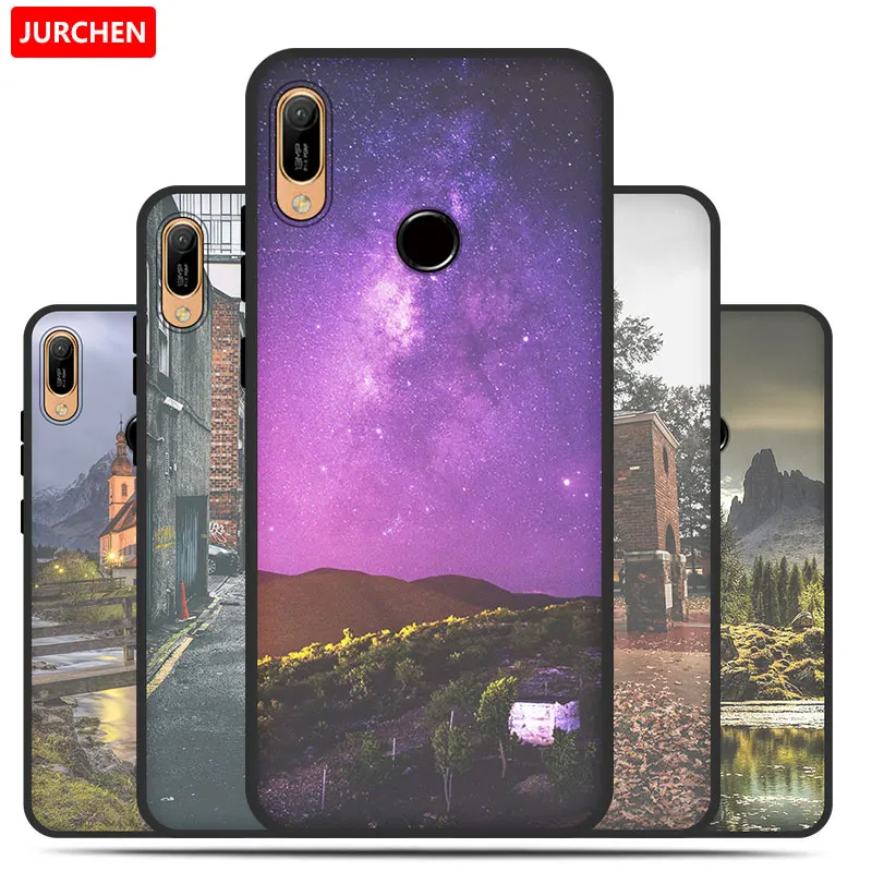 JURCHEN чехол для телефона Huawei Y6 prime 2019 мультяшный милый Силиконовый ТПУ мягкий Prime