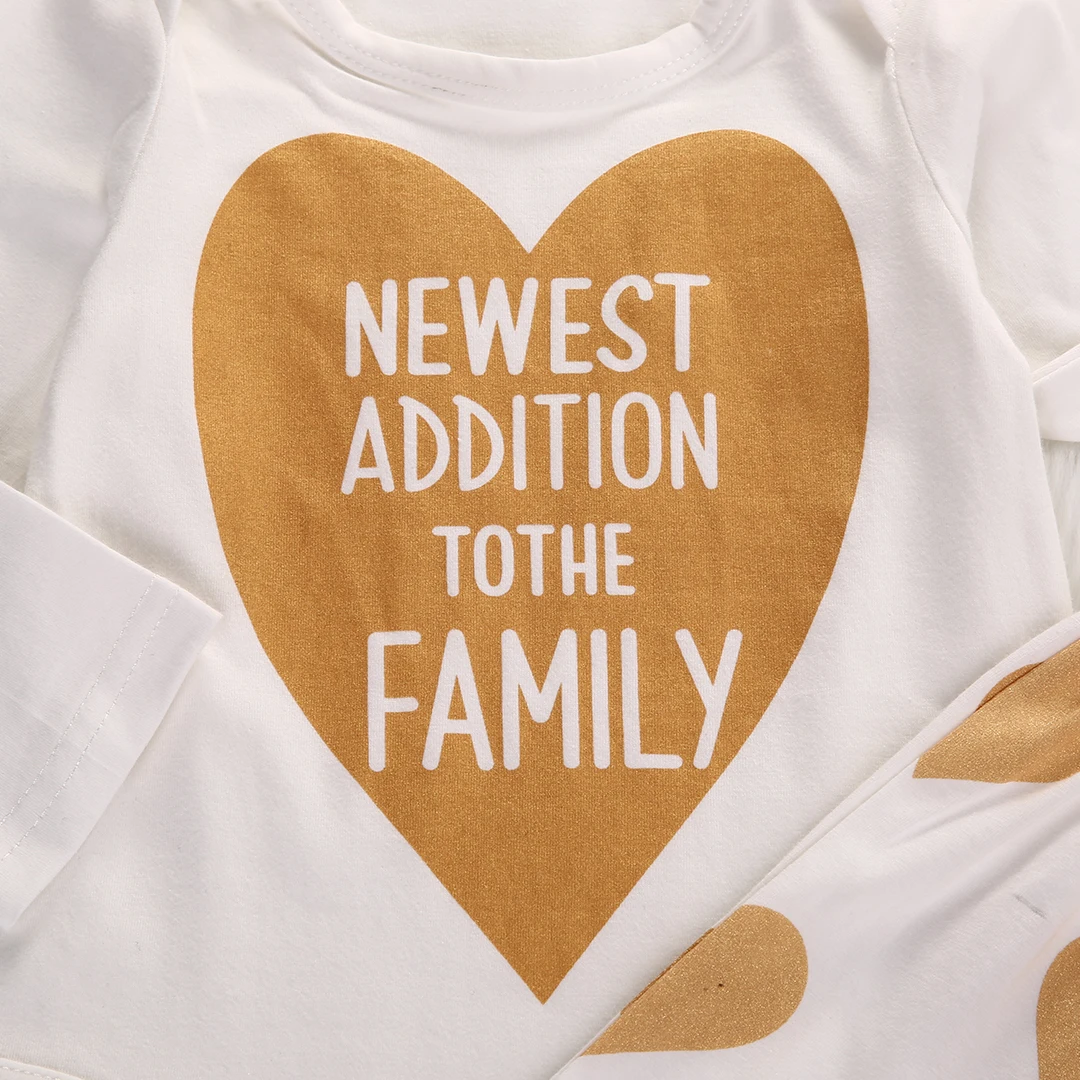 3 шт. детский хлопковый комбинезон с длинным рукавом и повязкой на голову |