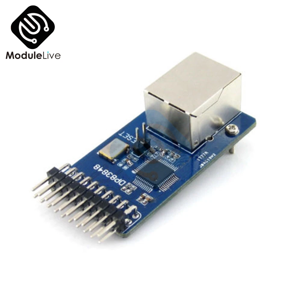 DP83848 Ethernet физический слой трансивера RJ45 управления интерфейсная плата