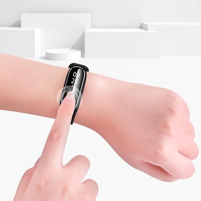 Мягкая защитная пленка из ТПУ с полным покрытием 5 шт. для Xiaomi Mi Band 4 Band4 Miband