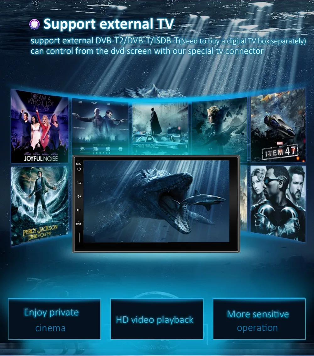 HD 1024*600 android 9,0 2din автомобильный dvd радио плеер для Универсальный Автомобильный gps навигации плеер Авто WI-FI, поддержка BLUETOOTH, 3/4G cam