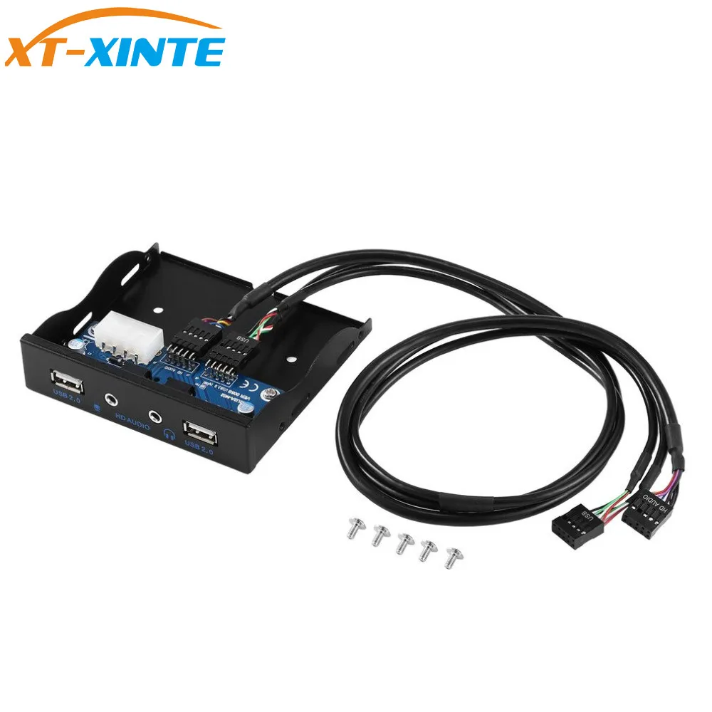 Высококачественная передняя панель с 9 контактами на 2 USB 0 3 5 дюйма HD аудио