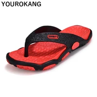 men flip flops summer man slippers outdoor massage casual male beach shoes breathable waterproof fashion plus size 39 45 slides