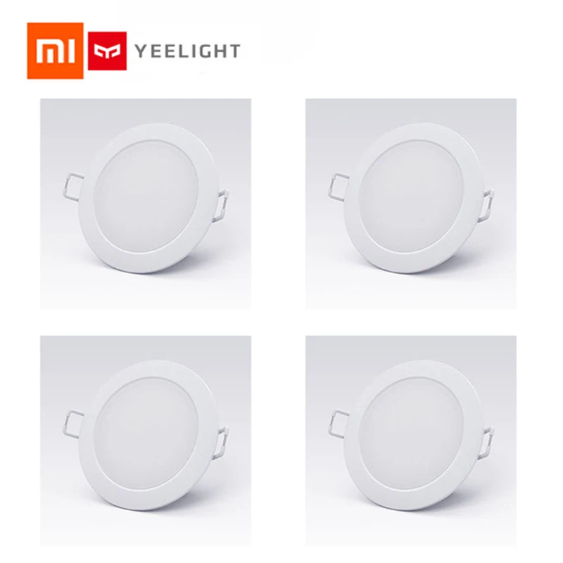 Xiao mi jia Интеллектуальный светильник Wifi работа с mi home App пульт дистанционного управления белый и теплый светильник умный сменный светильник