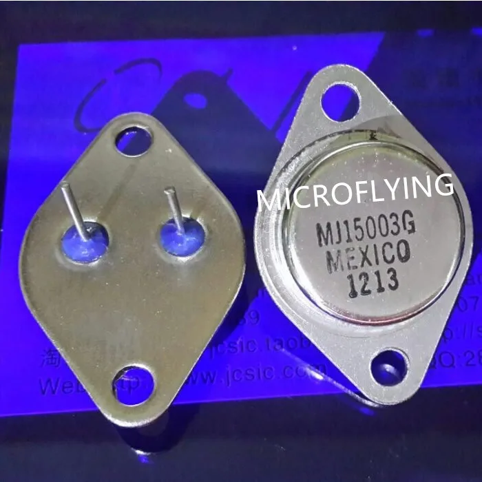 2PCS MJ15003G MJ15003 TO-3 High power audio amplifier transistor | Электроника
