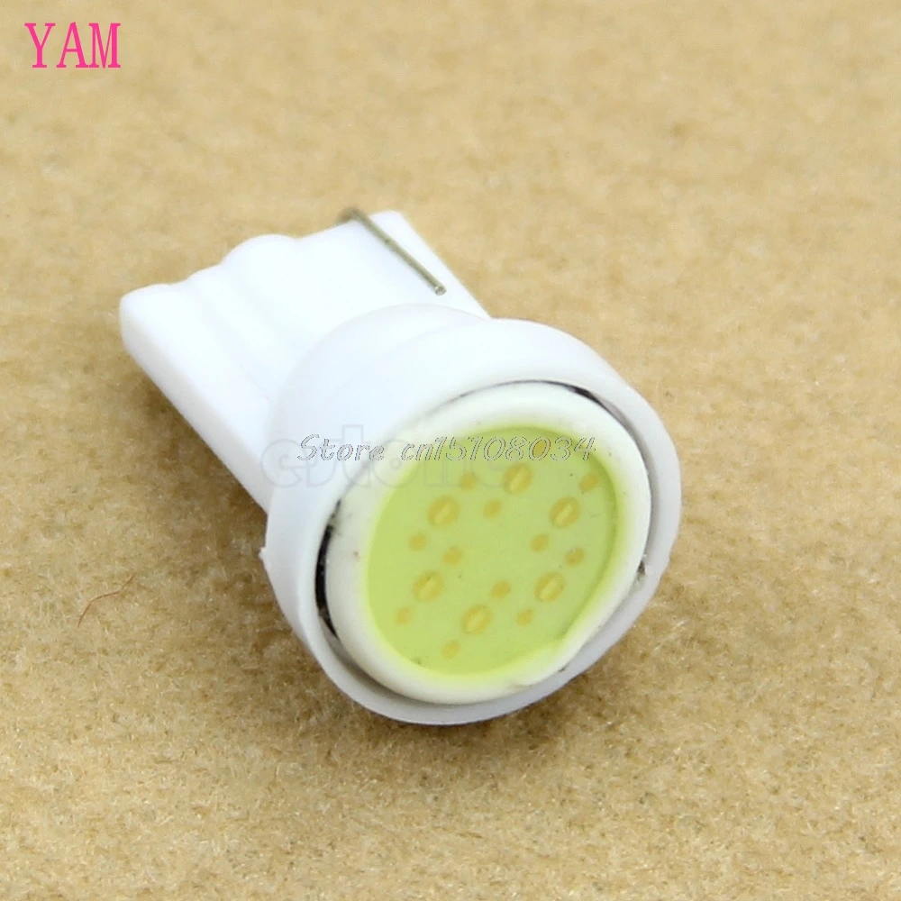 

Super Bright White 1 LED COB SMD T10 W5W Wedge Side Car Light Bulb Lamp #K4U3X#