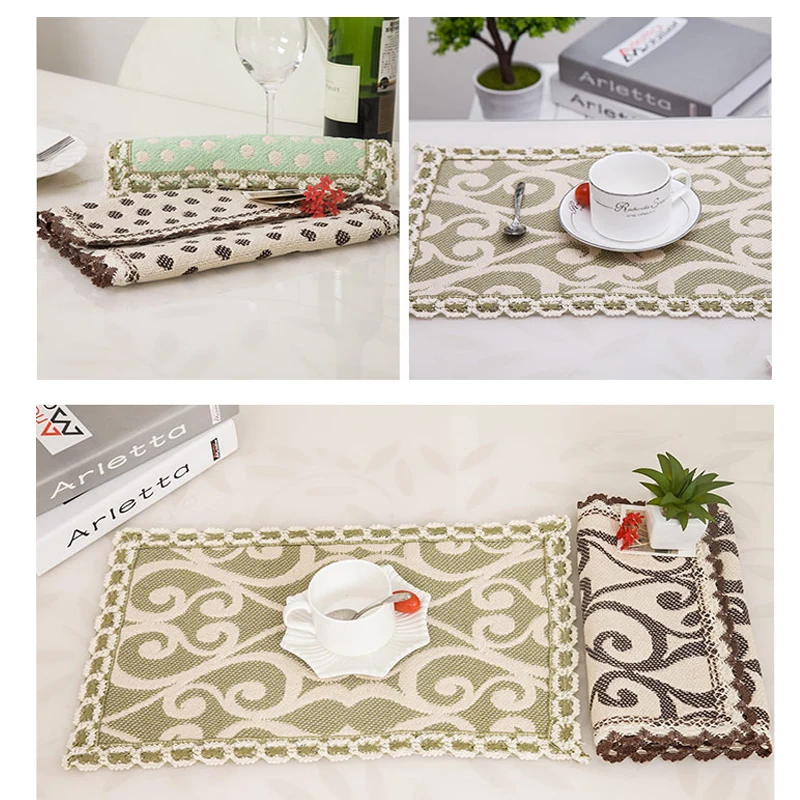 1 шт./лот салфетка под столовые приборы ПВХ коврик для обеденного стола дисковые