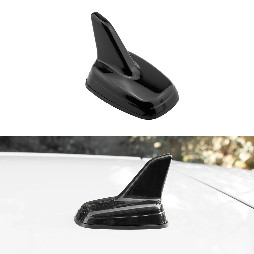 Офисная черная декоративная антенна на крышу автомобиля акулий плавник для