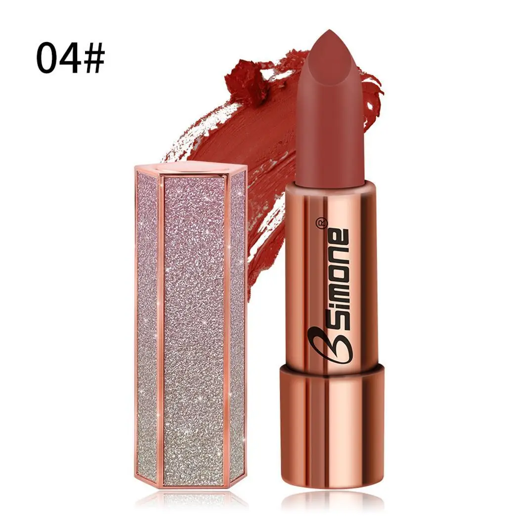 Makeup Cosmetic Matte Long Lasting Waterproof 3.5g Soft Color 1-Color 7 Cream Lipstick Lip Gloss Women Fashion Gift |